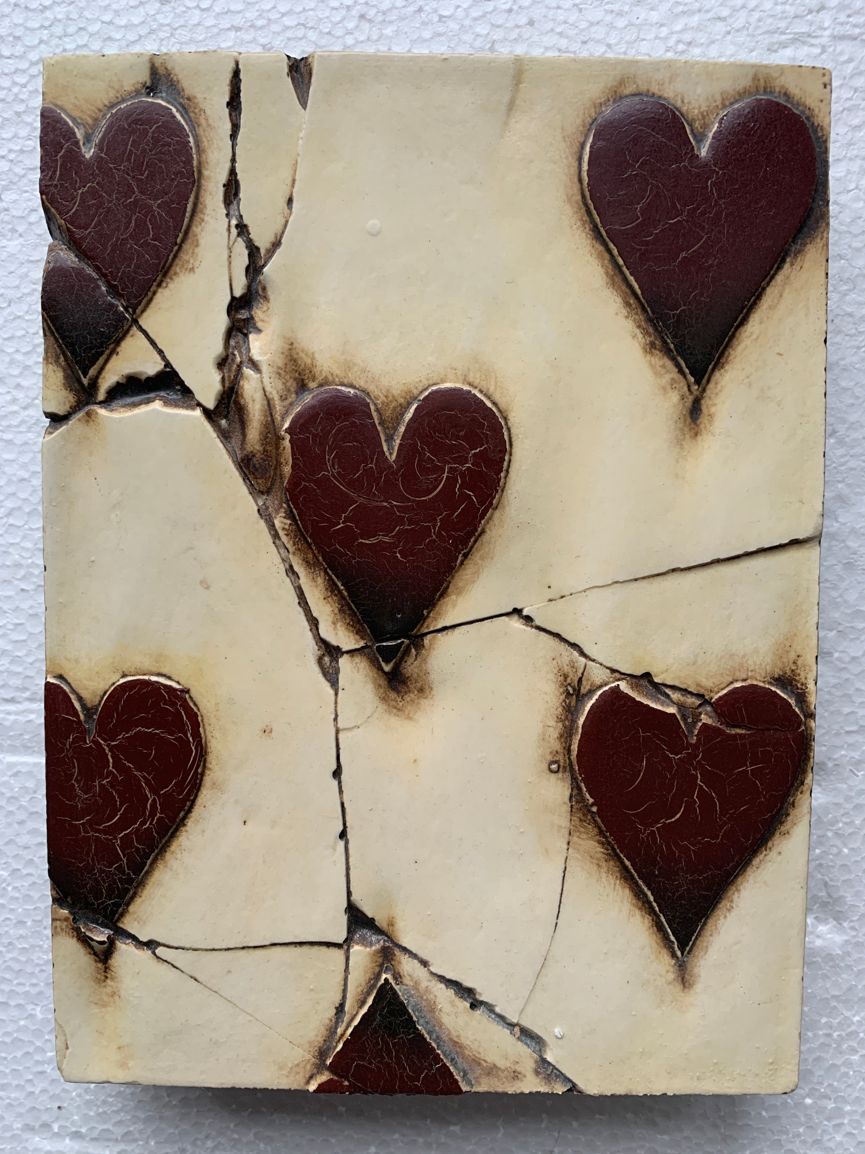 PQ-03 Red Hearts from the Sid Dickens Memory Blocks Collection – Red ...