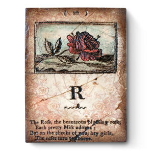 RLE19-02 Old English Rose - redinteriordesign